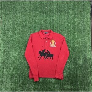 Ralph Lauren Womens Team Event 3 Bleecker Polo 1967 Womens Medium Red